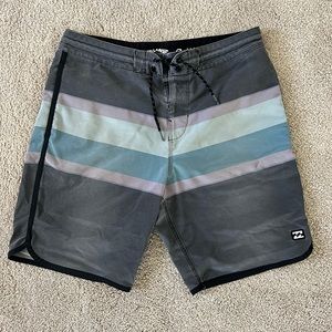 Billabong Men’s 73 Spinner Boardshorts Size 30 waist